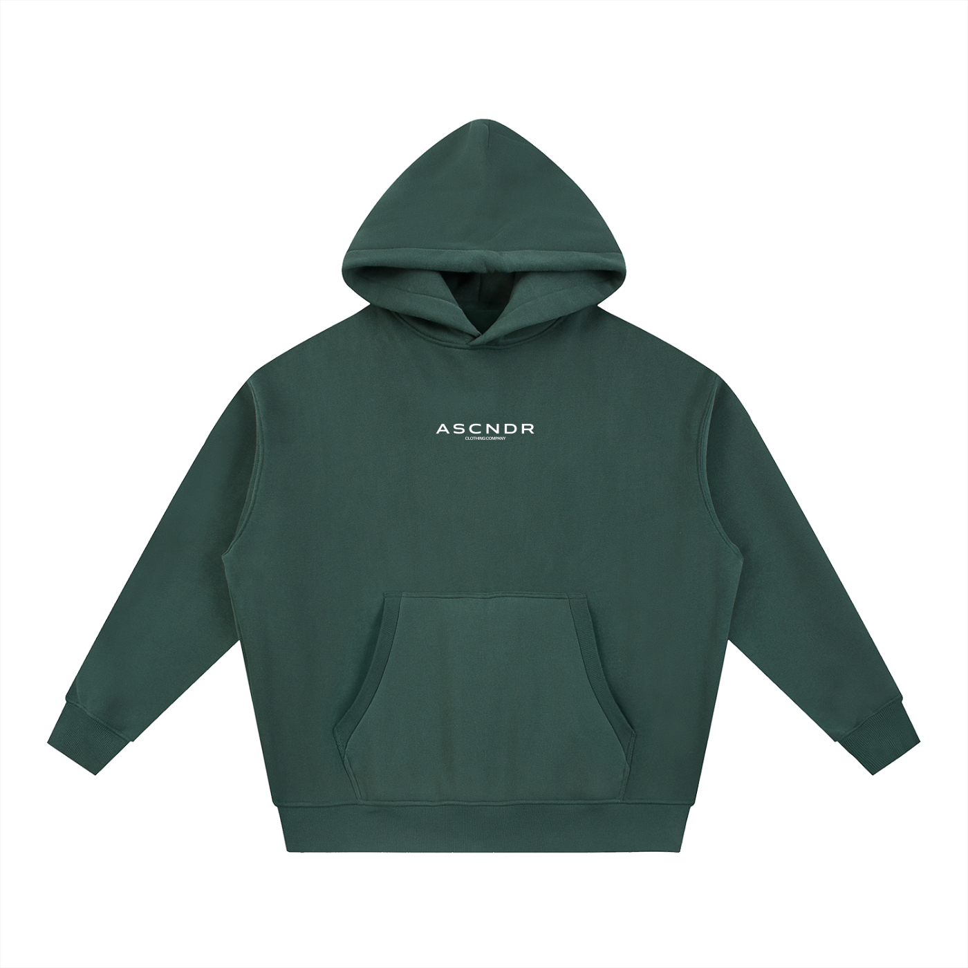 ASCNDR BSCS - Oversized Boxy Fit Fleece Hoodie