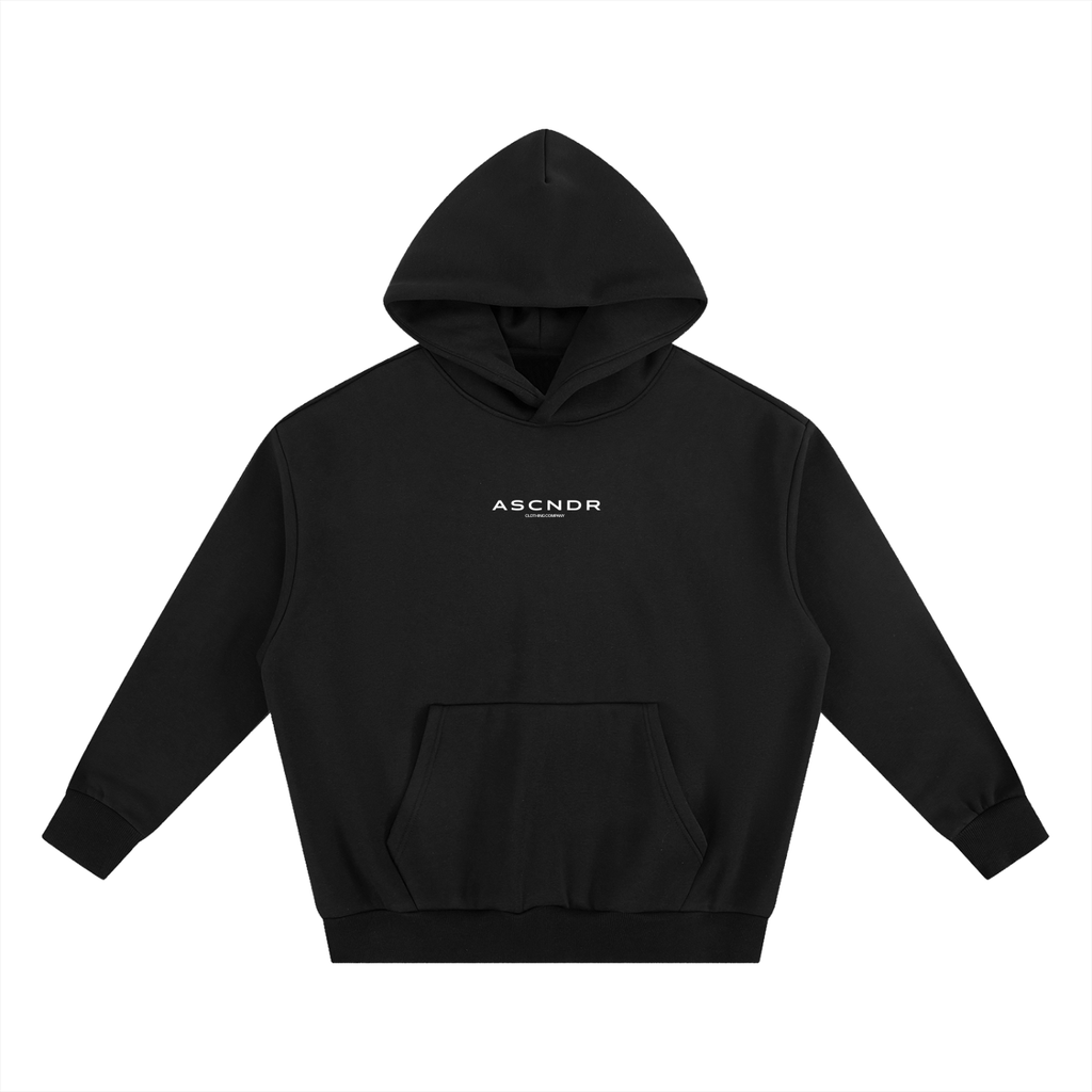 ASCNDR FRENCHIE "NSS" -Heavyweight Boxy Fleece Hoodie
