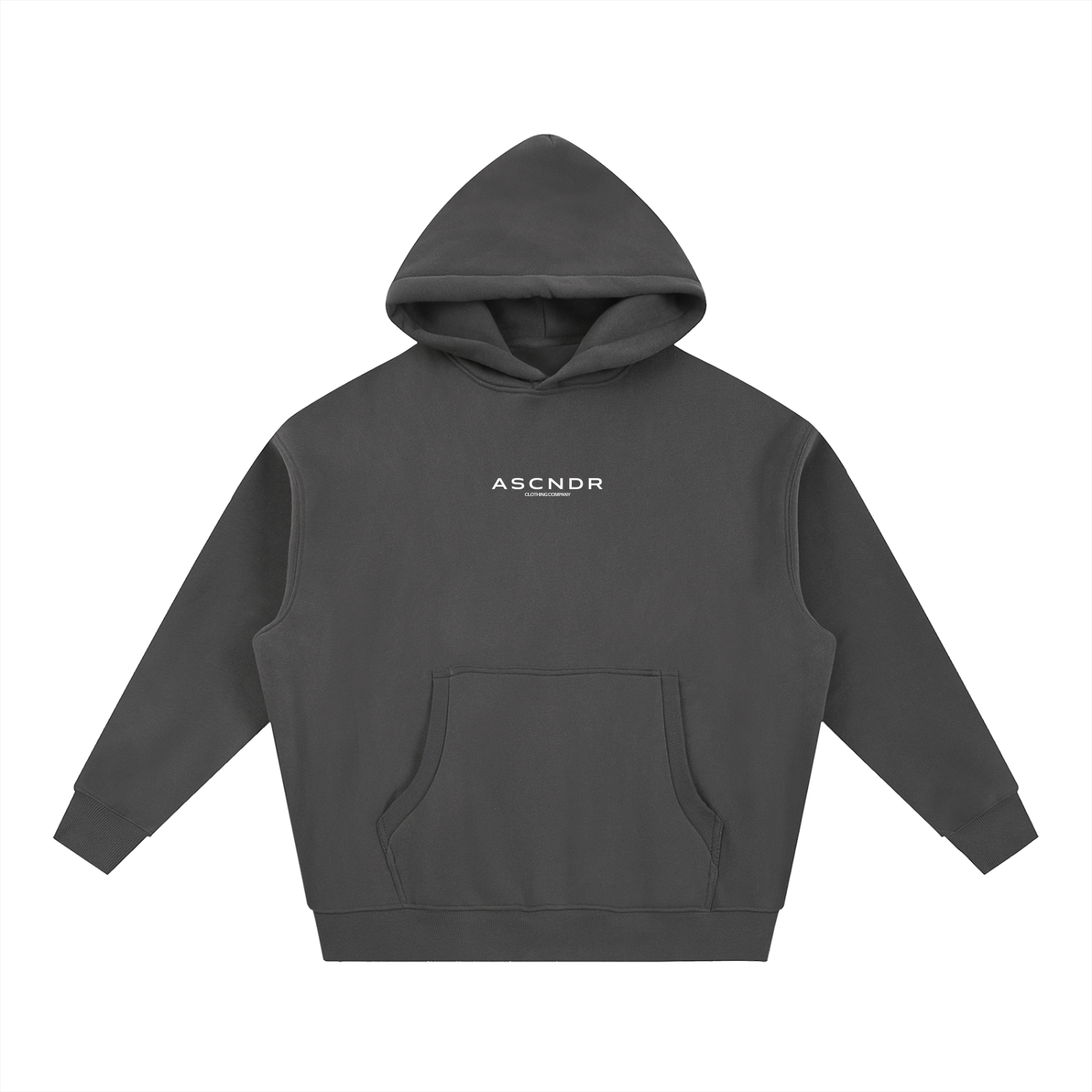 ASCNDR BSCS - Oversized Boxy Fit Fleece Hoodie