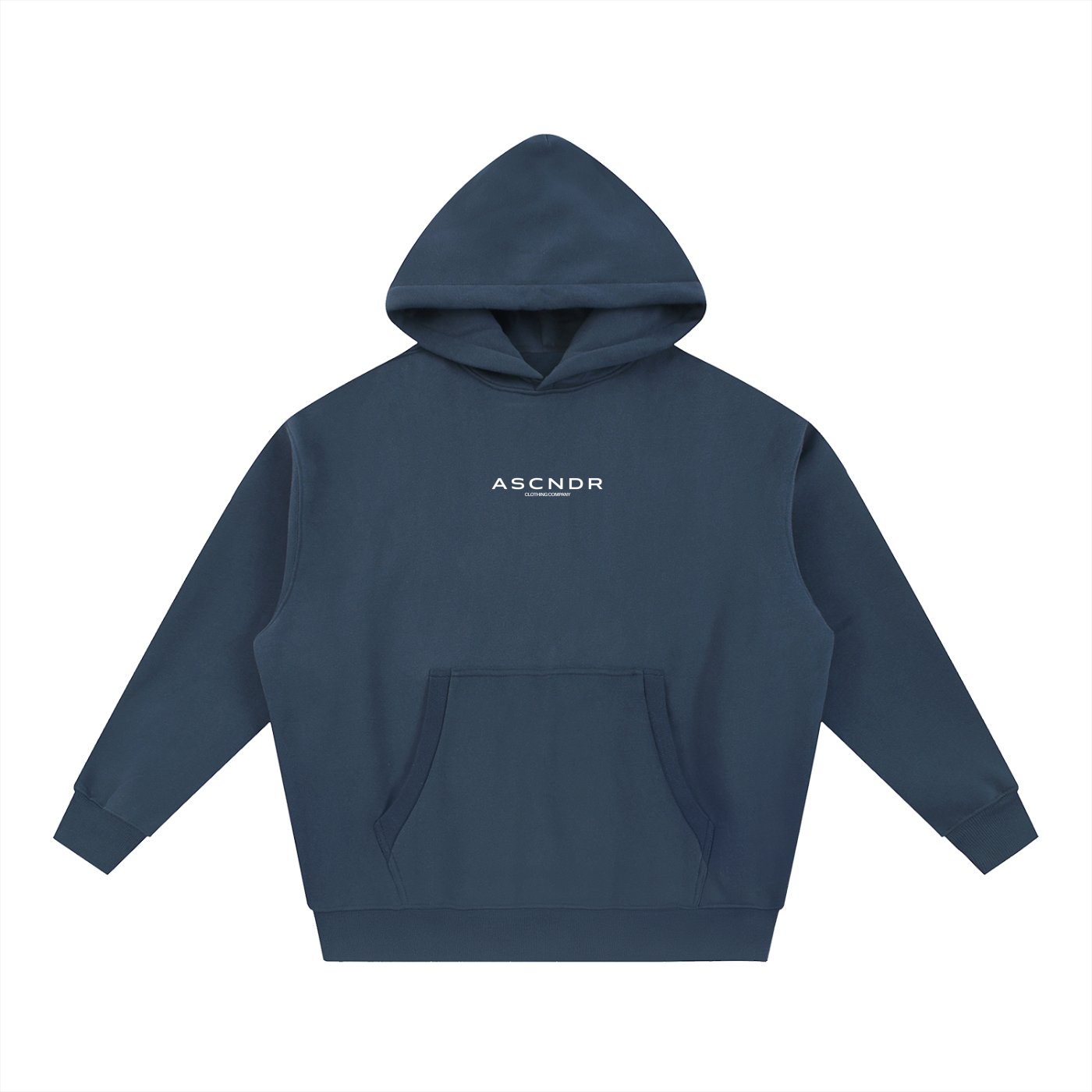 ASCNDR BSCS - Oversized Boxy Fit Fleece Hoodie