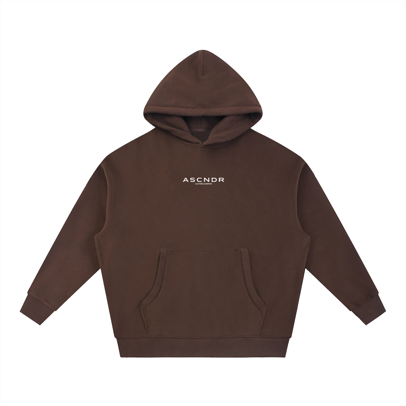 ASCNDR BSCS - Oversized Boxy Fit Fleece Hoodie