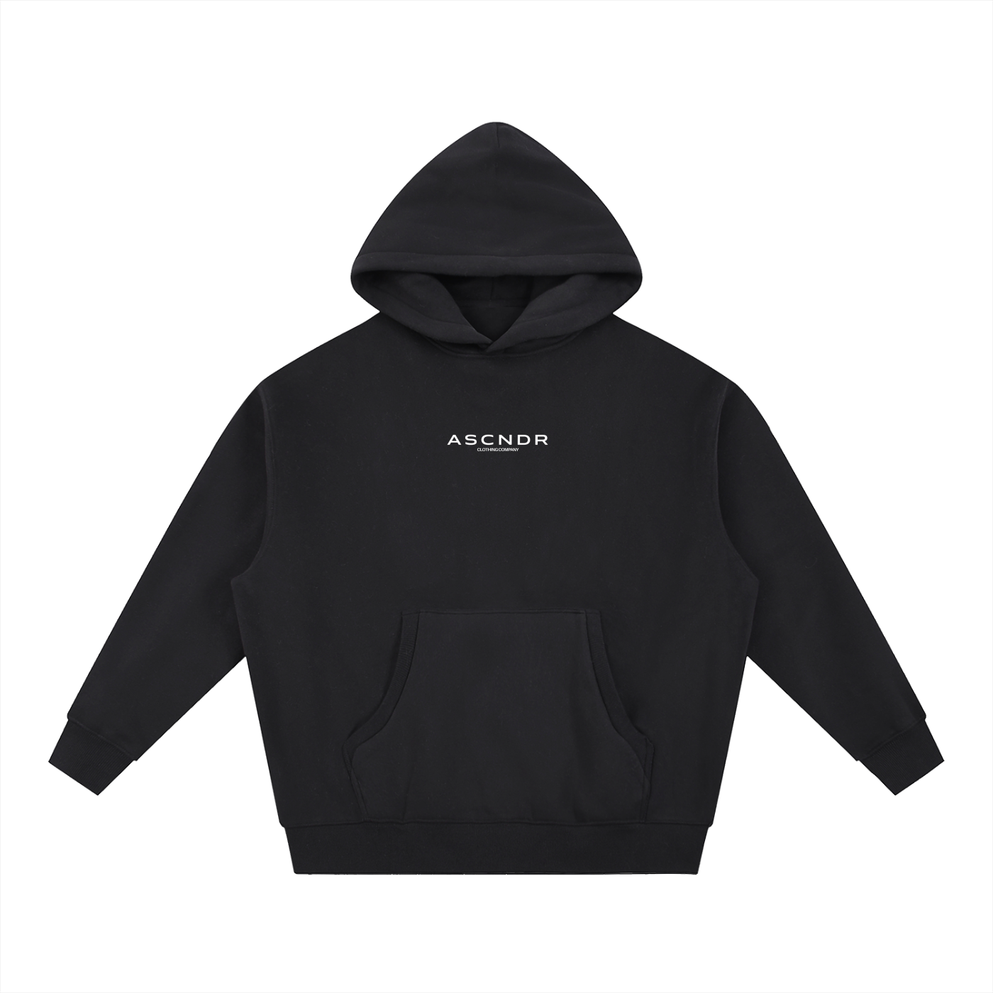 ASCNDR BSCS - Oversized Boxy Fit Fleece Hoodie