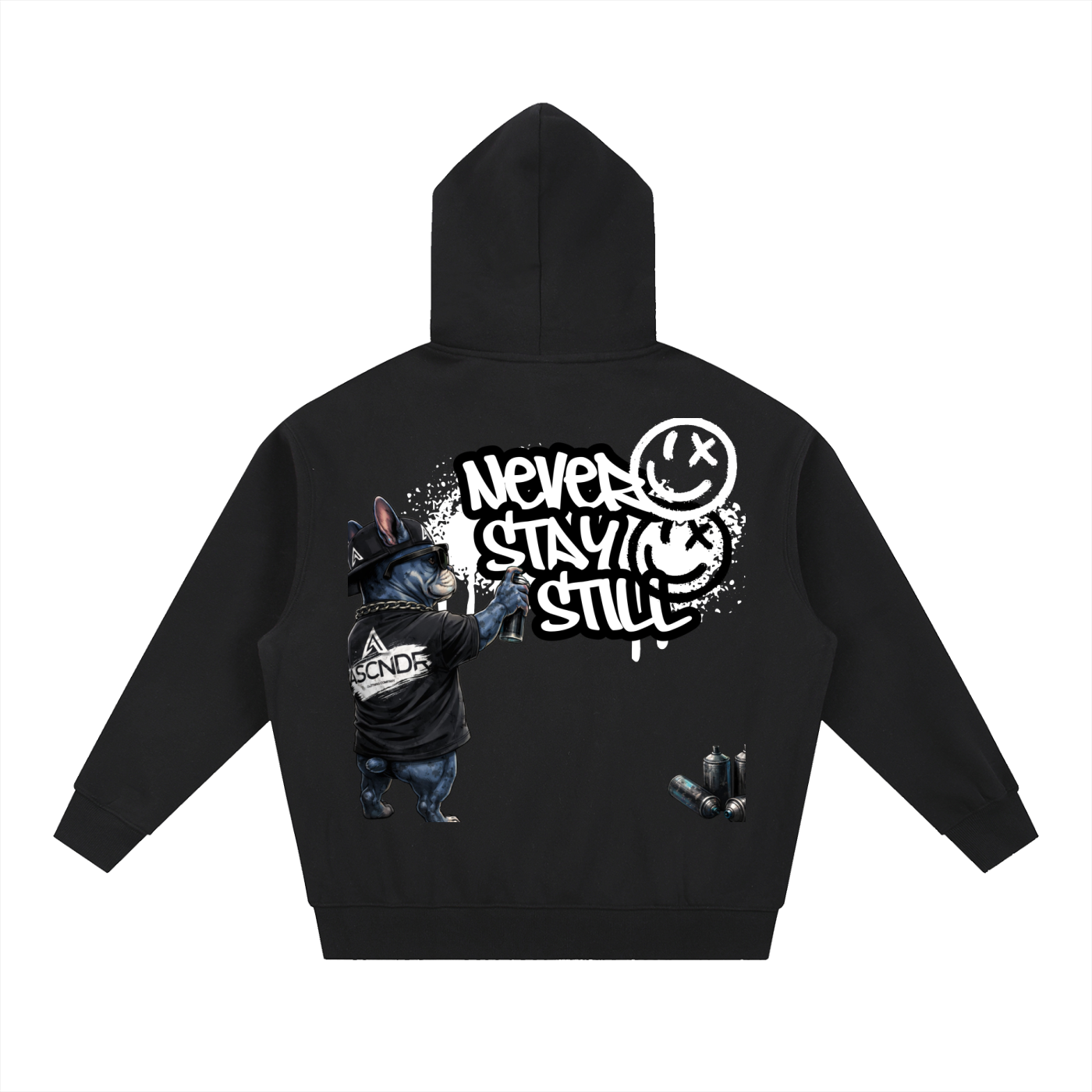 ASCNDR FRENCHIE GRAFFITI 2 - Hoodie