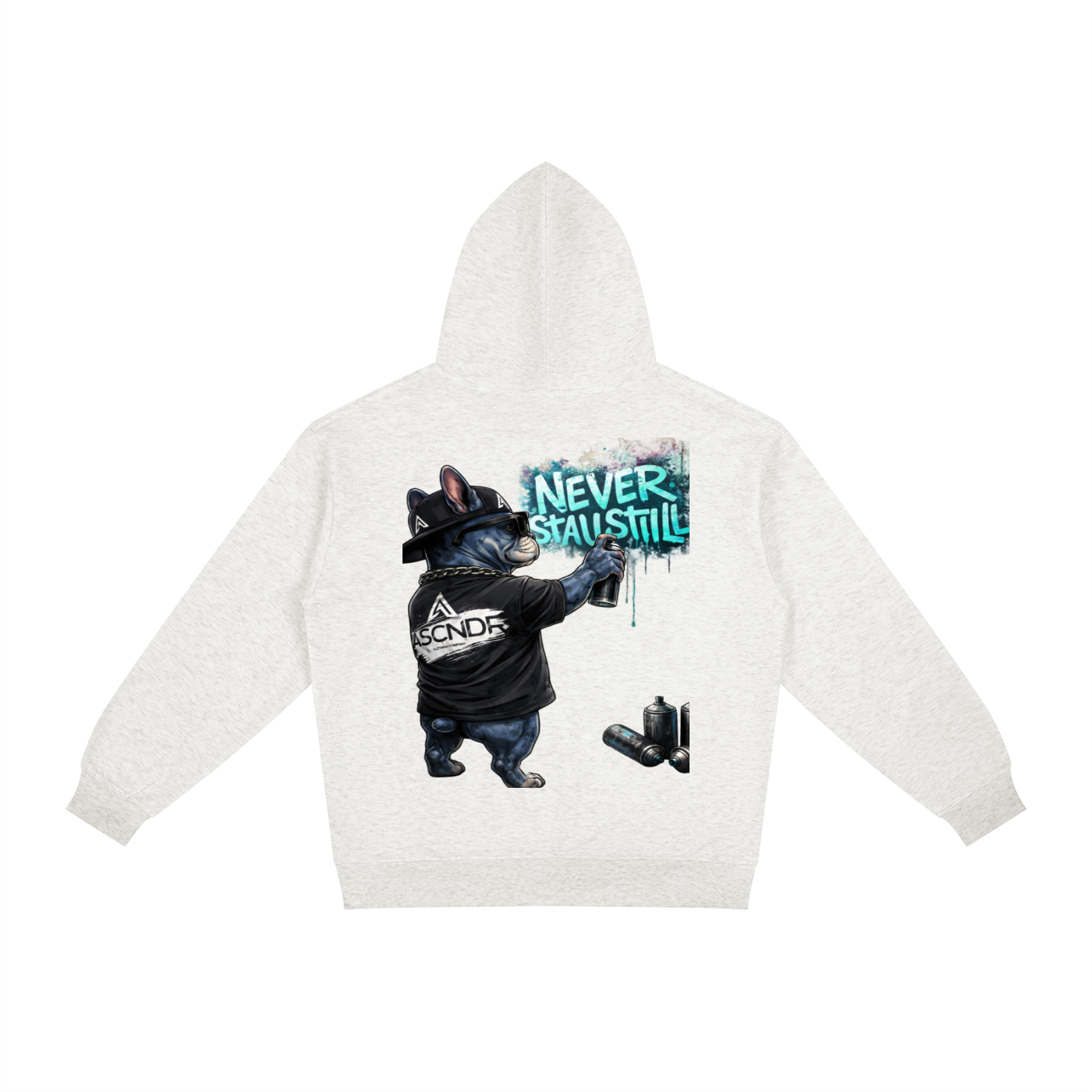 ASCNDR FRENCHIE GRAFFITI - Hoodie