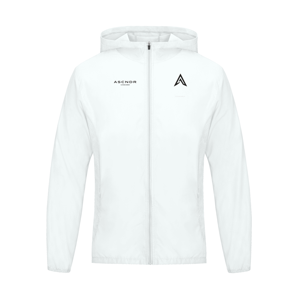ASCNDR SPRT WHT - Soft Hooded Sports Jacket